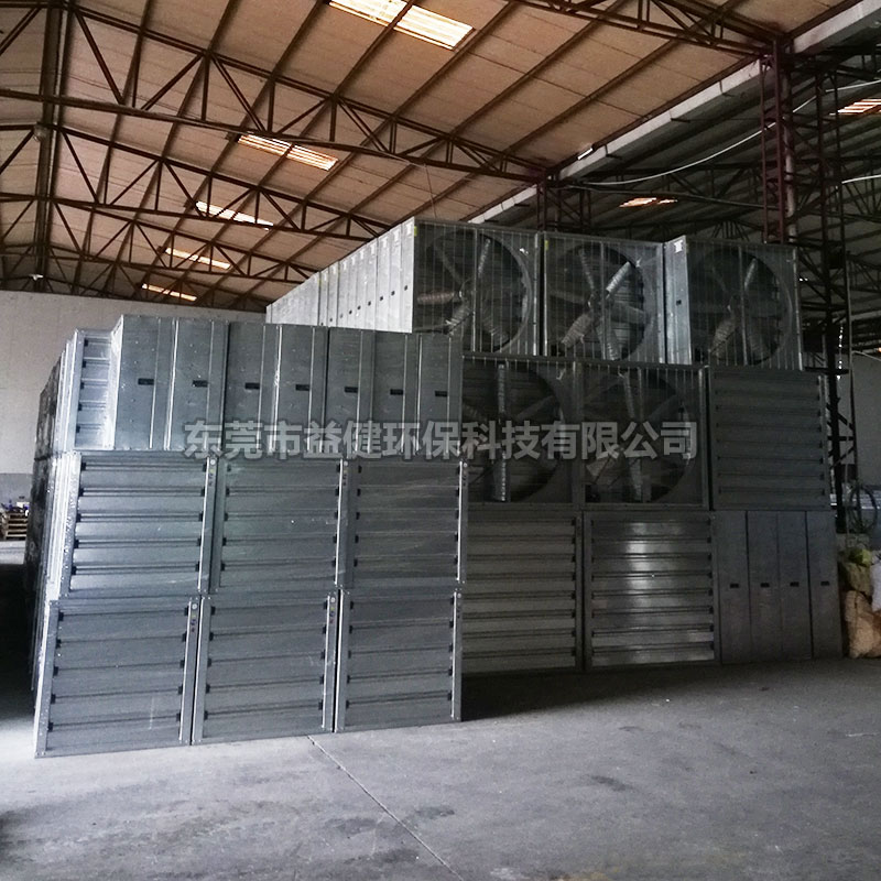 工廠降溫鍍鋅板負壓風機